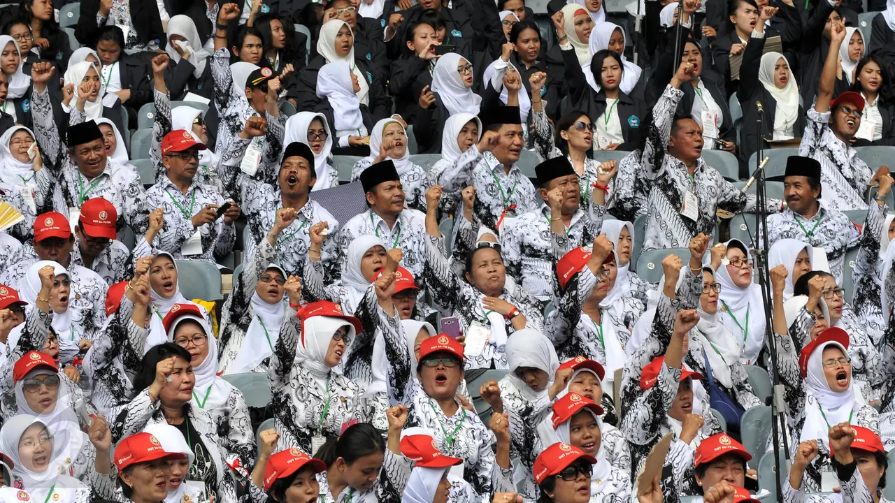20151213- Ribuan Guru Padati SUGBK-Jakarta