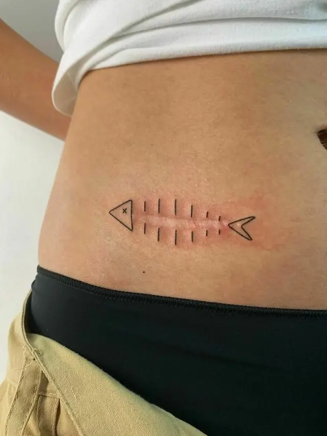 6 Tato Bentuk Ikan Ini Nyeleneh Banget, Anti-Mainstream