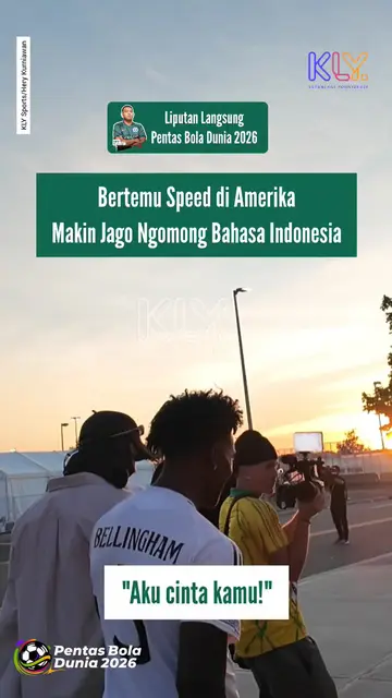 “Aku cinta kamu!”. Bertemu Speed di Amerika Serikat, makin jago ngomong Bahasa Indonesia