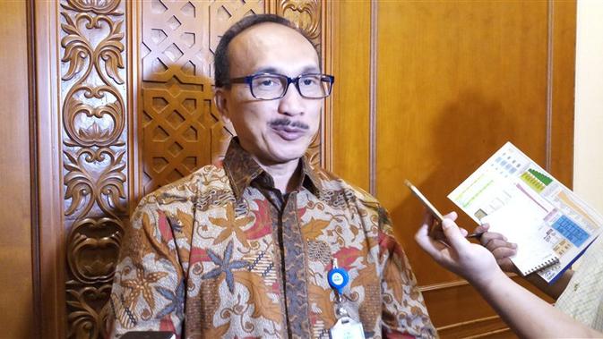 Kepala Plt. BKKBN, Sigit Priohutomo menjelaskan angka kehamilan tidak diinginkan (KTD) di Jakarta tinggi. (Liputan6.com/Fitri Haryanti Harsono)