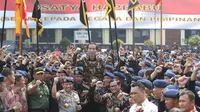 1.100 Prajurit Amankan Kunjungan Jokowi di Kalimantan Selatan