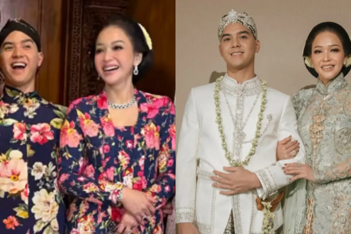 Maia Estianty Tampil Elegan di Pernikahan Al Ghazali