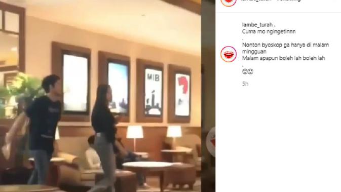 nonton film bareng, kode rizky nazar dan syifa hadju pacaran?