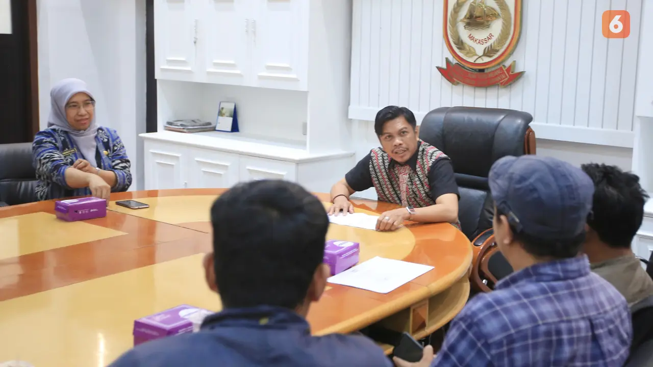 Pemkot Makassar menerima audiensi PFI Makassar (Liputan6.com/Fauzan)