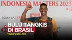 Berita video Indonesia Masters 2023 soal mengenal sedikit tentang bulu tangkis di Brasil dari atletnya yang murah senyum, Ygor Coelho.