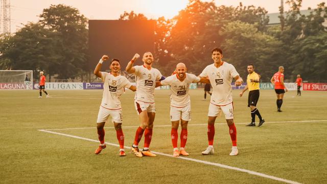 FOTO Bali United Kalahkan Stallion Laguna FC