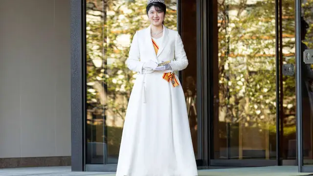 Putri Aiko dari Kekaisaran Jepang, merayakan upacara beranjak dewasa pada Minggu 5 Desember 2021 (Imperial House / POOL)