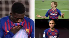 Ronald Koeman resmi menjadi pelatih baru Barcelona menggantikan Quique Setien. Koeman dipastikan akan membuat perombakan besar di Barcelona, terlebih untuk pemain dengan performa buruk. Berikut 5 pemain yang berpotensi ditendang Ronald Koeman dari Barcelona. (kolase foto AFP)