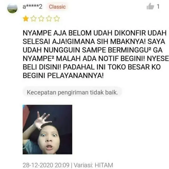 10 Ulasan Kocak Pembeli Usai Beli Barang Online