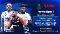 Jadwal Ligue 1 pekan ini di Vidio. (Sumber: Vidio)