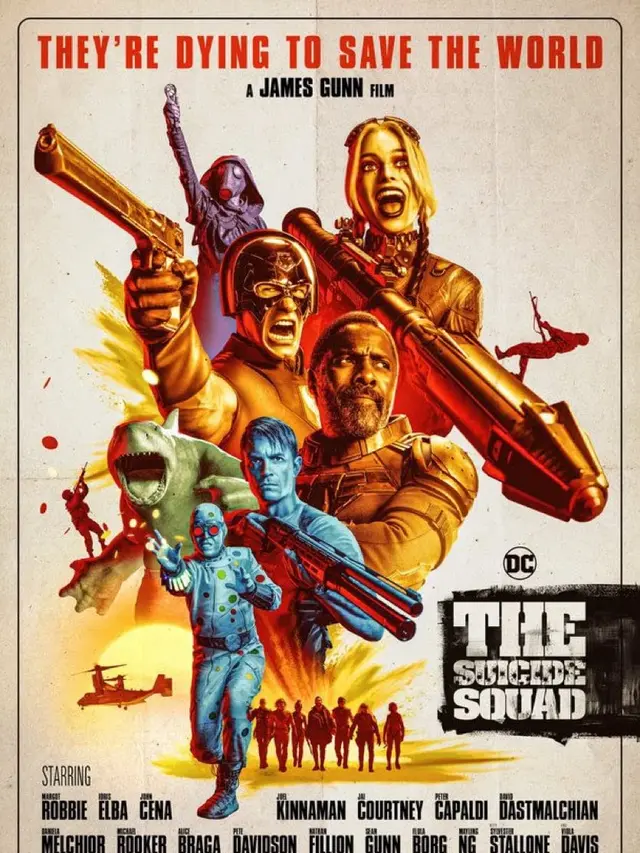 Poster film The Suicide Squad. (Foto: DC Comics/ Warner Bros./ IMDb)
