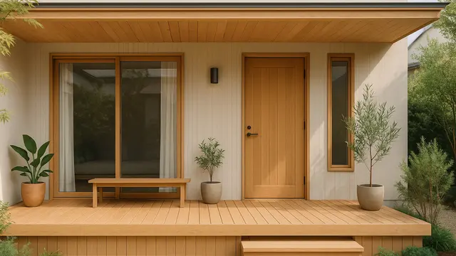 7 Model Teras Kayu Rumah Minimalis 2025, Estetik Natural Buat Hunian Nyaman