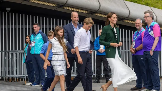 Kate Middleton Tampil Sporty Chic di Commonwealth Games 2026, Serasi Bersama Pangeran William hingga Putri Charlotte