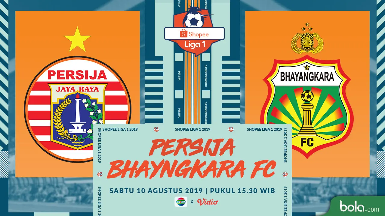 Persija Jakarta Vs Bhayangkara FC