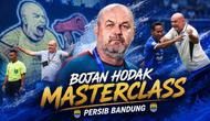 Pelatih Persib Bandung, Bojan Hodak. (Photo Bola.com/graphic generated chatgpt)