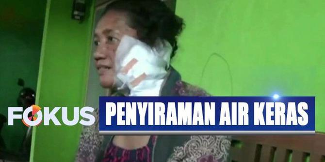 Ibu Rumah Tangga di Boyolali Disiram Air Keras oleh Orang Tak Dikenal