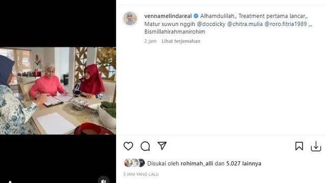 Venna Melinda (Foto: Instagram/@vennamelindareal)