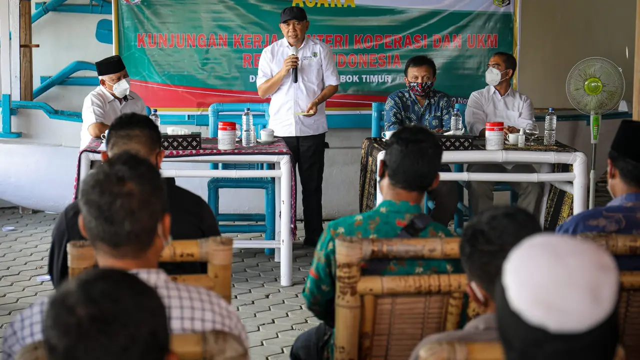 Lobster jadi Produk Unggulan, MenKopUKM Dorong Budidaya Lobster di Lombok TImur