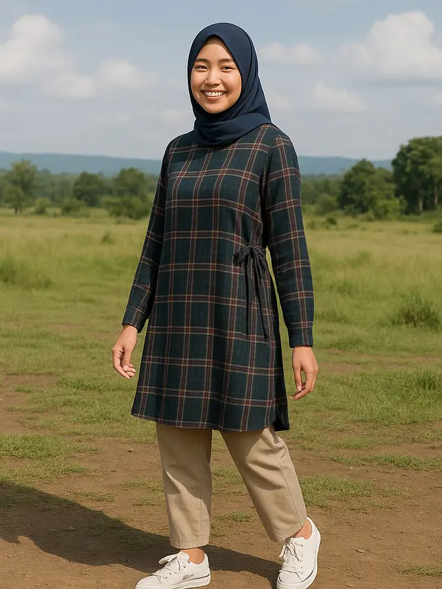 Contoh Model Tunik Tali Samping/ChatGPT