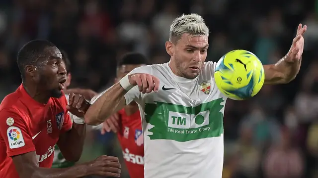 Liga Spanyol Elche vs Atletico Madrid