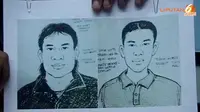 Penembak Polisi Teridentifikasi, Sketsa Wajah Dibuat
