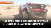 Balapan Mobil Hidrogen Pertama di Dunia Digelar di Gurun Arab Saudi