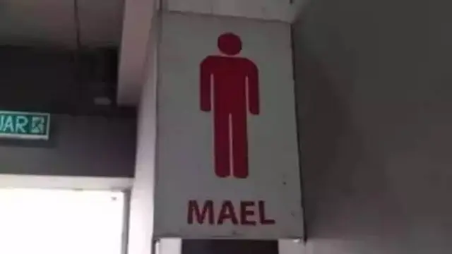 8 Potret Tanda Penunjuk Ke Toilet Ini Malah Bikin Bingung