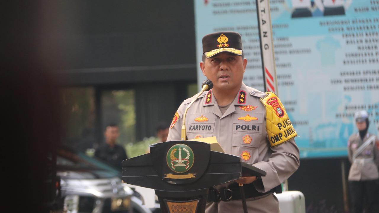 Kepala Kepolisian Daerah Metro Jakarta Raya (Kapolda Metro Jaya), Inspektur Jenderal Polisi (Irjen Pol) Karyoto, memastikan keamanan pada saat debat perdana Pilkada Jakarta 2024 pada Minggu, 6 Oktober 2024. (Foto: Humas Polda Metro Jaya)