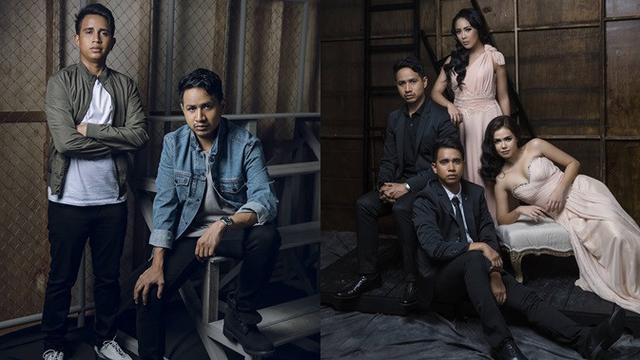 Da Lopez bersaudara melakukan pemotretan bersama