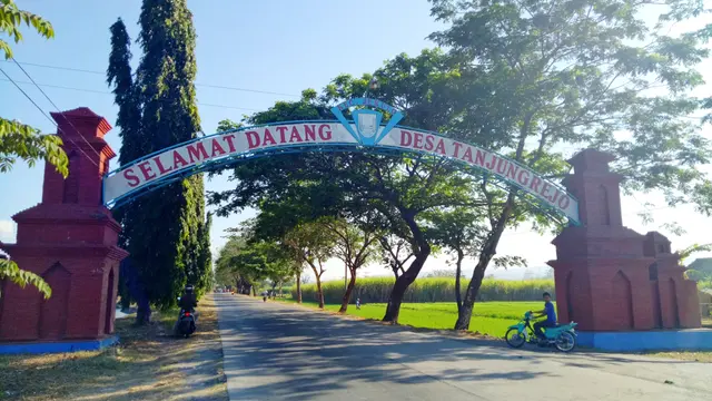 Pintu gerbang Desa Tanjungrejo, Kudus, Jawa Tengah