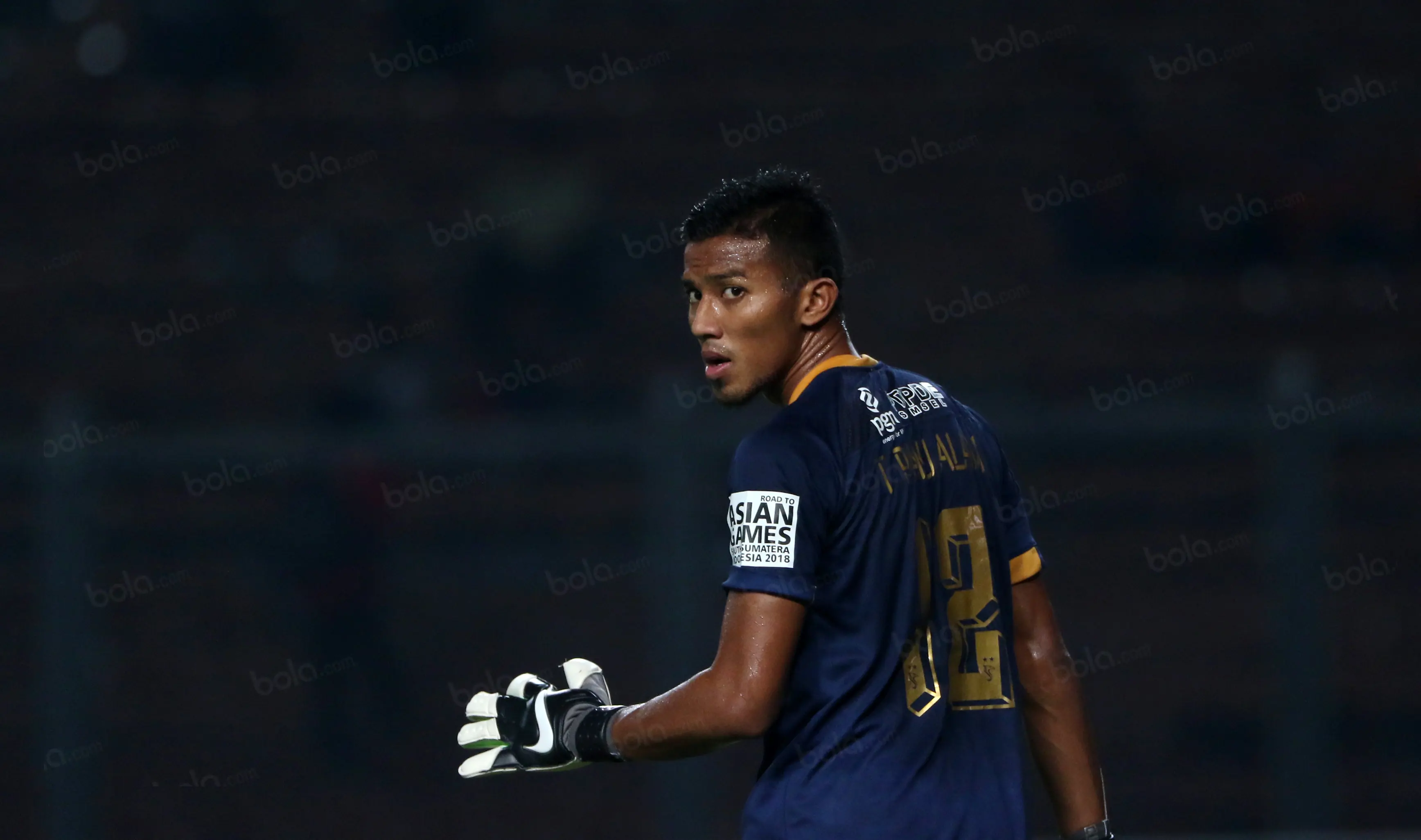 Teja Paku Alam, Sriwijaya FC. (Bola.com/Nicklas Hanoatubun)