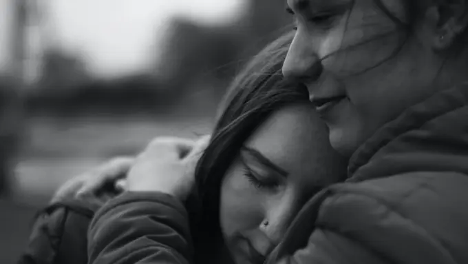 Ilustrasi ibu dan anak