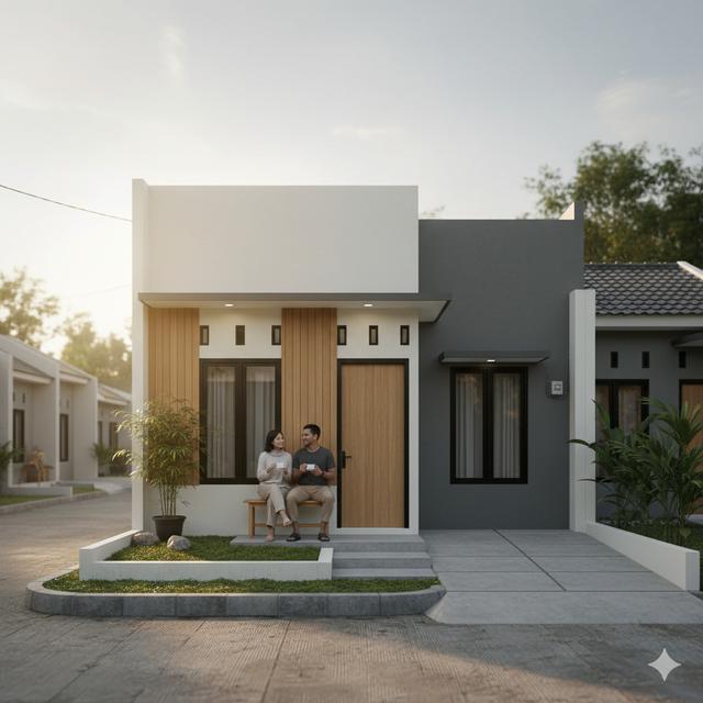 Desain Rumah Type 21 Minimalis Gaya Japandi