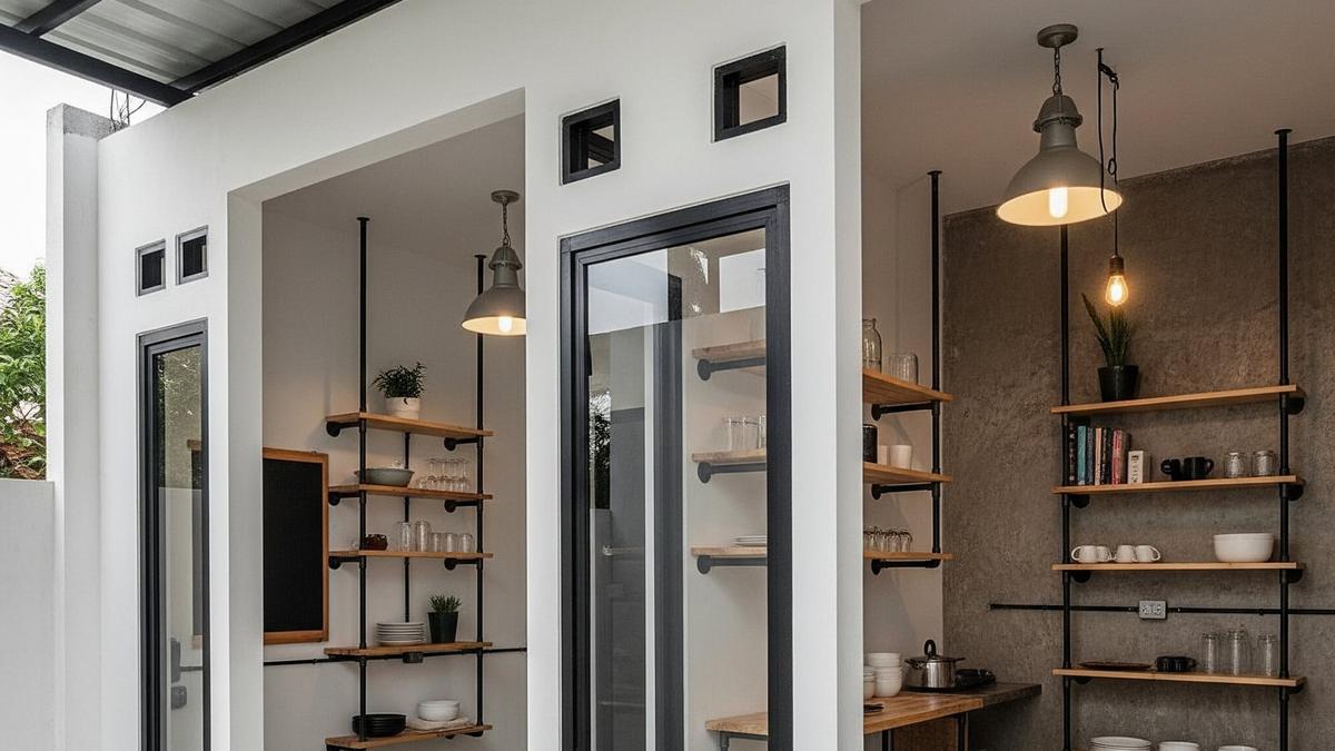 7 Inspirasi Desain Rumah Sederhana Sekali 2 Kamar Ukuran 4x6, Fungsional Hemat Anggaran