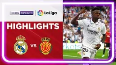Berita Video, Highlights Liga Spanyol 2022/2023 Pekan Kelima antara Real Madrid Vs Mallorca pada Minggu (11/9/2022)
