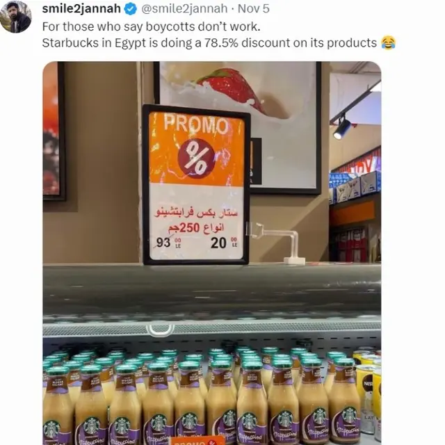 Starbucks Mesr Beri Diskon 78 Persen untuk Produknya, Efek Boikot Brand Pendukung Israel?