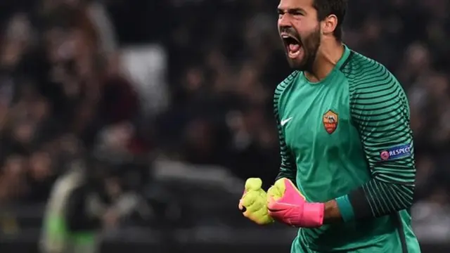 Kiper AS Roma, Alisson Becker (Twitter AS Roma)