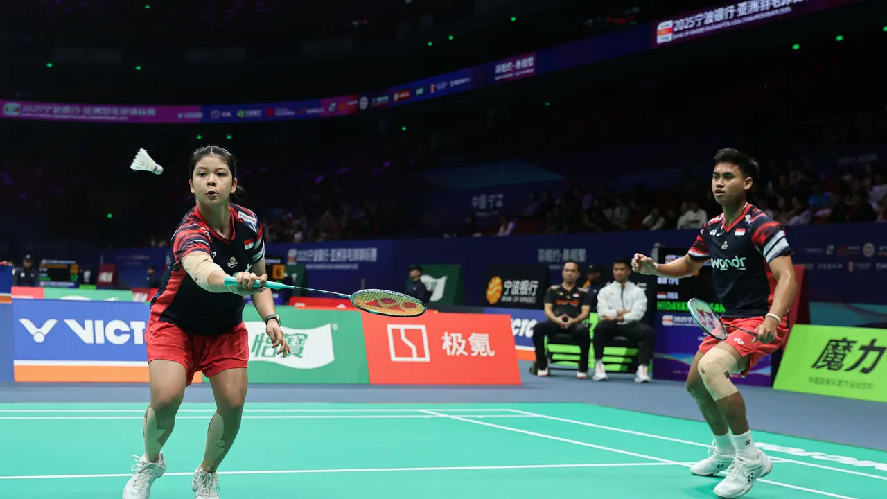Jafar Hidayatullah/Felisha Alberta Nathaniel Pasaribu - Badminton Asia Championships 2025 - Bulu Tangkis