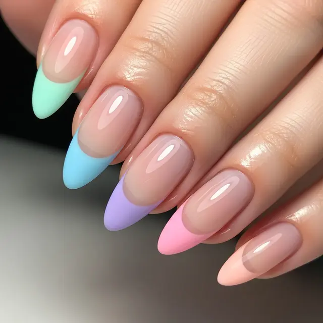 Ide Nail Art Simple Aesthetic (Image by Gemini AI)