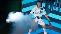 Striker Real Madrid asal Portugal, Cristiano Ronaldo. (AFP/Curto de la Torre)