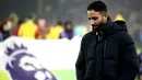 Bertandang ke markas Wolverhampton Wanderers pada laga lanjutan Liga Premier Inggris2024/2025, Manchester United takluk 0-2. (HENRY NICHOLLS/AFP)