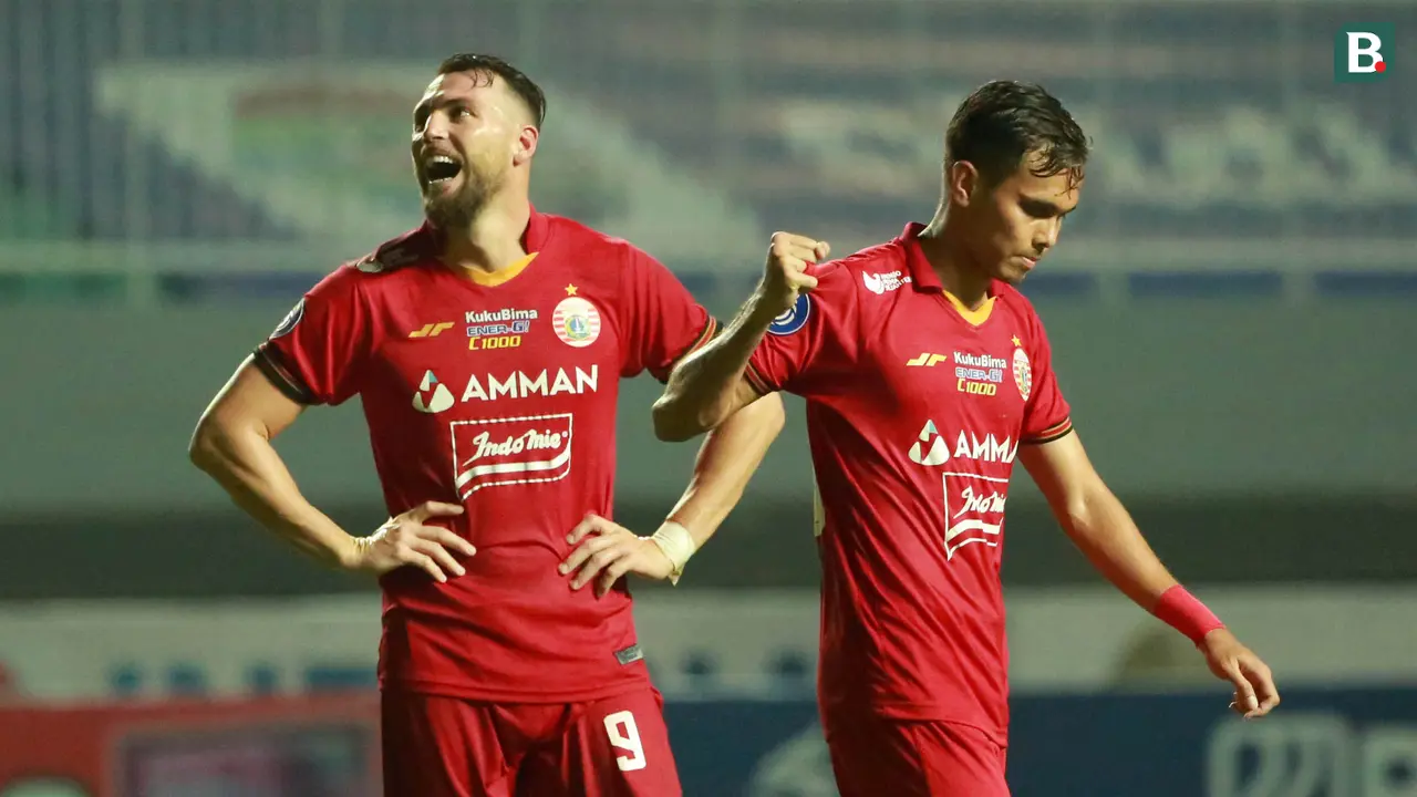 Foto: Amsyong, Persija Jakarta Ditahan Imbang Klub Tetangga pada Pekan Kelima BRI Liga 1