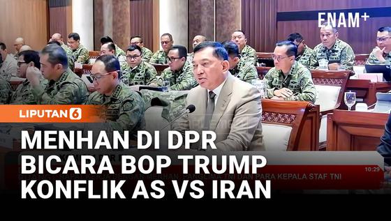 Menhan Sjafrie Blak-blakan di Balik RI Join BoP Trump & Konflik Israel-AS Vs Iran