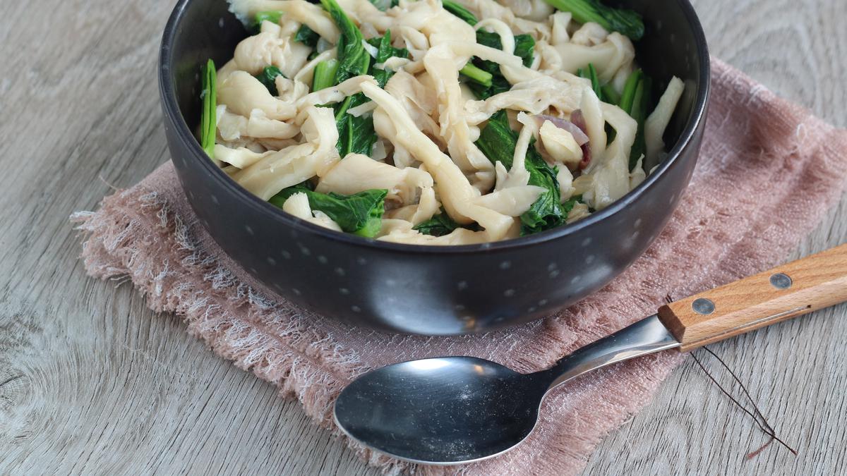 Resep Tumis Jamur Tiram dan Sawi yang Rendah Kolesterol Food