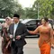 Presiden Buruh Said Iqbal tiba di Kompleks Istana Kepresidenan pukul 15.48 WIB, Senin (8/6/2026). (Liputan6.com/Lizsa Egeham)