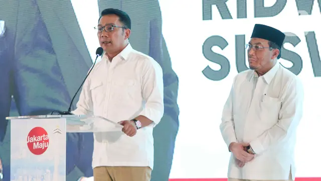 deklarasi Ridwan Kamil dan Suswono