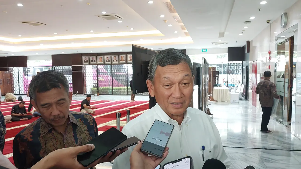 Menteri Energi dan Sumber Daya Mineral (ESDM) di Kantor Kementerian ESDM, Jakarta, Jumat (5/4/2024). (Foto Istimewa)