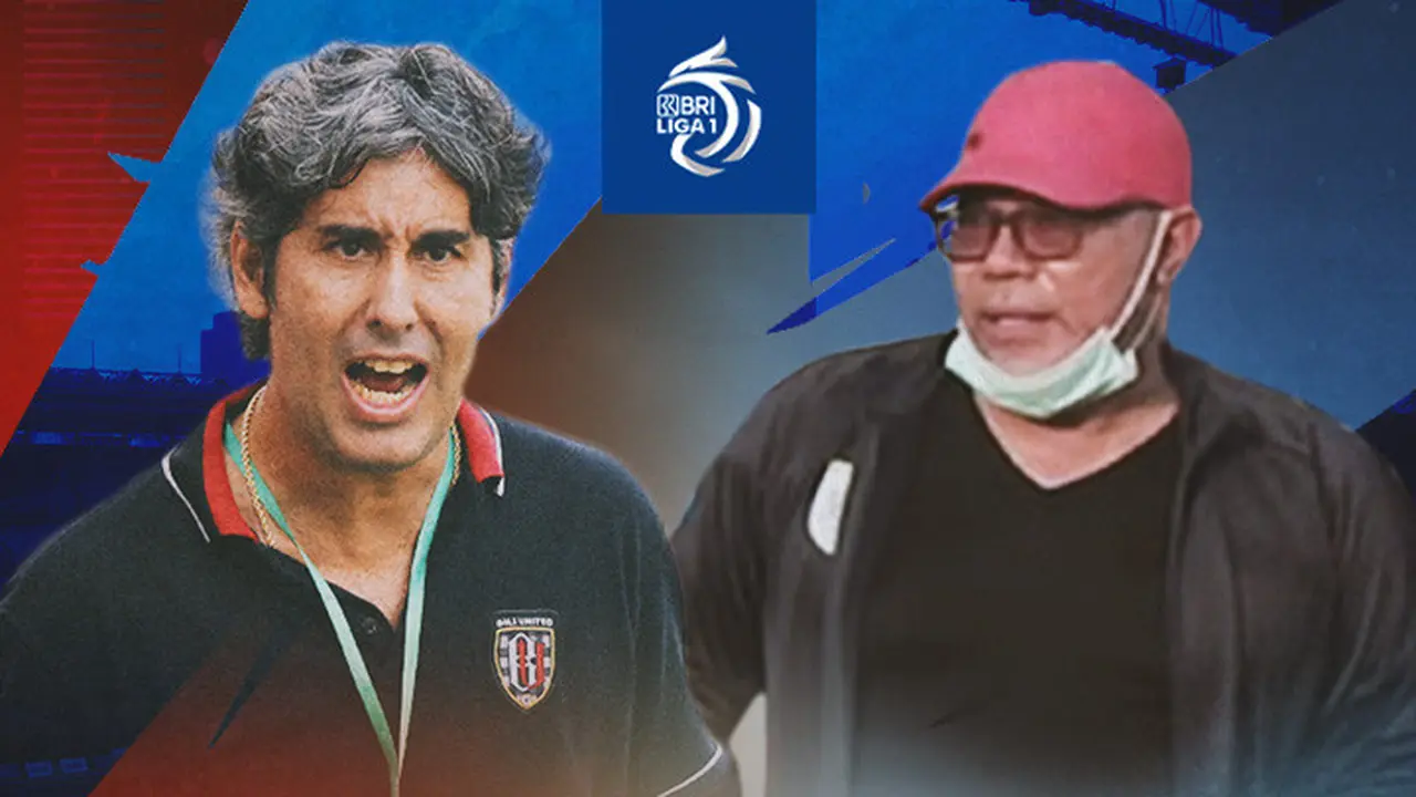 BRI Liga 1 - Duel Pelatih - Bali United Vs Persela Lamongan