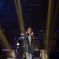 Konser Agnes Monica bertajuk 'The Biggest Concert Agnez Mo I #AmGenerationOfLOVE' (Foto: Nurwahyunan/Bintang.com)