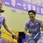 Ganda putri Indonesia, Greysia Polii/Apriyani Rahayu, akan menghadapi wakil China, Huang Dongping/Li Wenmei, pada babak semifinal Hong Kong Terbuka Super Series 2017, Sabtu (25/11/2017). (PBSI)